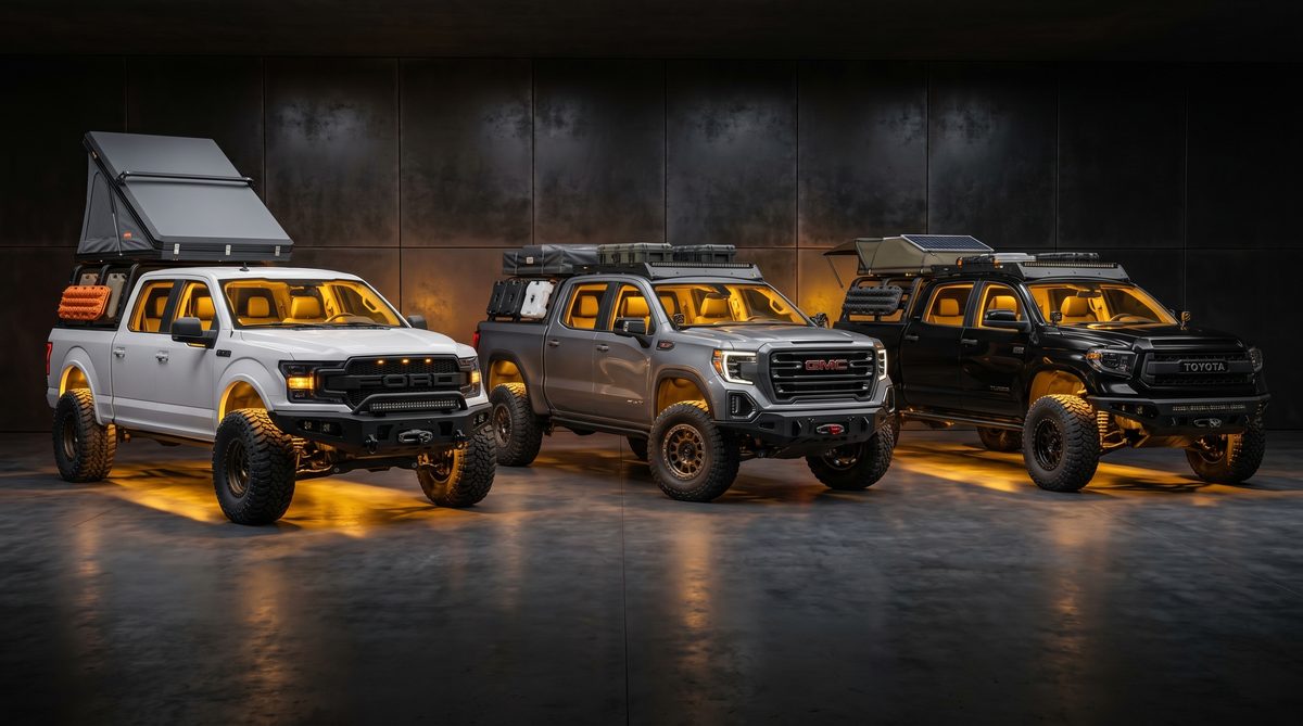 Full custom truck build — Jahrom Auto Accessories Sharjah