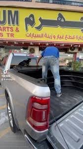 Pickup truck accessory installation — Jahrom Auto Accessories Sharjah UAE